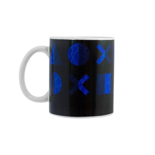PlayStation Blue hőre változó porcelán bögre 325 ml Díszdobozban