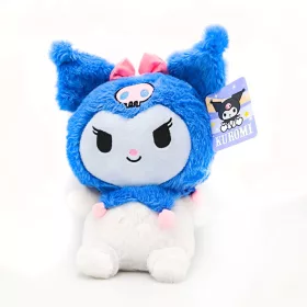 Hello Kitty Kuromi plüssfigura 24 cm kék