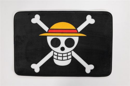 One Piece Pirate lábtörlő, fürdőszobai kilépő 40x60 cm
