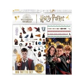   Harry Potter tetoválás szett kifestőfüzettel - 100+ tetkó egyben!