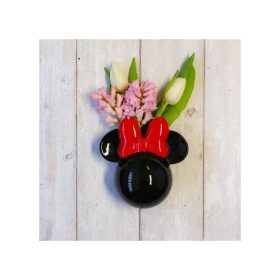 Disney Minnie falra szerelhető virágtartó