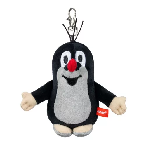 Kisvakond plüss függő kapoccsal 10 cm