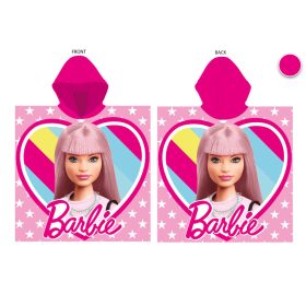 Barbie 55x110 cm gyorsan száradó poncsó