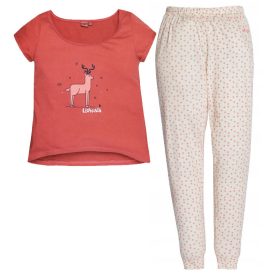 Ushuaia Szarvas Peach női pizsama XL