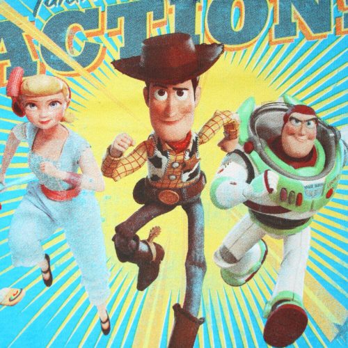 Téli pamut gyerek pizsama - Toy Story - sötétkék - 104