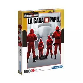  A nagy pénzrablás puzzle 1000 db - Money Heist puzzle 1000 pieces