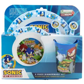 Sonic étkészlet díszdobozban - 5 darabos