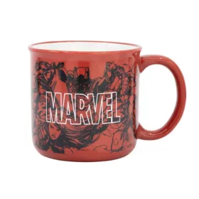   KERÁMIA REGGELIZŐ BÖGRE 415 ML AJÁNDÉKDOBOZBAN MARVEL MINTÁS