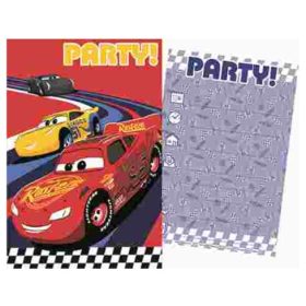 Disney Verdák Race party meghívó