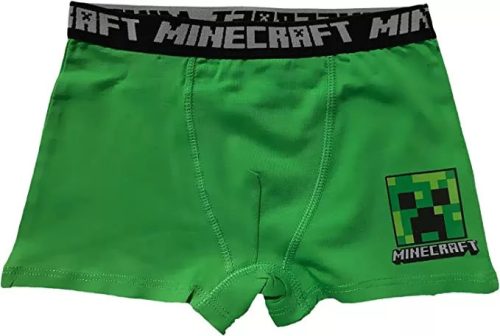 Minecraft Green gyerek boxeralsó 2 darab/csomag 10 év / 140 cm