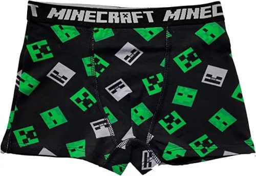 Minecraft Green gyerek boxeralsó 2 darab/csomag 10 év / 140 cm