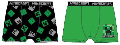 Minecraft Green gyerek boxeralsó 2 darab/csomag 10 év / 140 cm