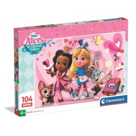   Disney Alice Csodaország cukrászdája Fergie 104 db-os puzzle Clementoni