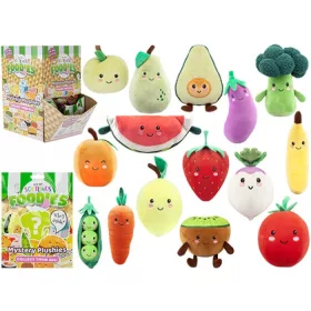   Mystery Softlings Foodies gyümölcs plüss figura 12 cm meglepetés