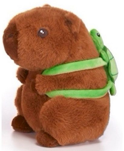 Capybara plüss hátizsákkal 25cm többféle változat 1db