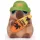 Capybara plüssfigura szörfdeszkával 22 cm - Vajszínű