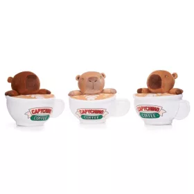 Capychino Capybara in a Cup plüss 18 cm
