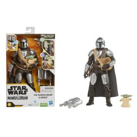 Star Wars interaktív figura - Mandalorian and Grogu