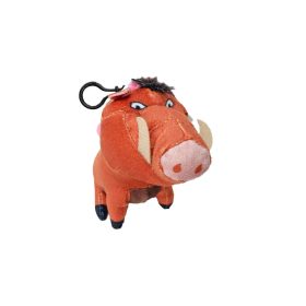 Pumba  plüssfigura 11 cm - Oroszlánkirály - akasztható