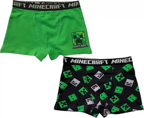 Minecraft Green gyerek boxeralsó 2 darab/csomag 6 év / 116 cm