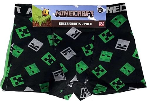 Minecraft Green gyerek boxeralsó 2 darab/csomag 6 év / 116 cm