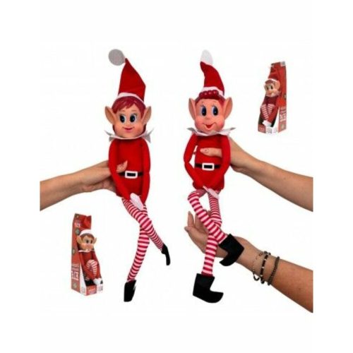 Nagy karácsonyi manó figura 60 cm  Elves Behavin' Badly - 1db