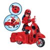 Miraculous figura szett  29 cm - átalakítható motorral és kiegészítőkkel