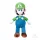 Super Mario Luigi plüssfigura 30 cm puha mesehős figura