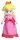 Super Mario Peach hercegnő plüssfigura 30 cm elegáns mesehős