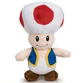 Super Mario Toad plüssfigura 30 cm puha mesehős