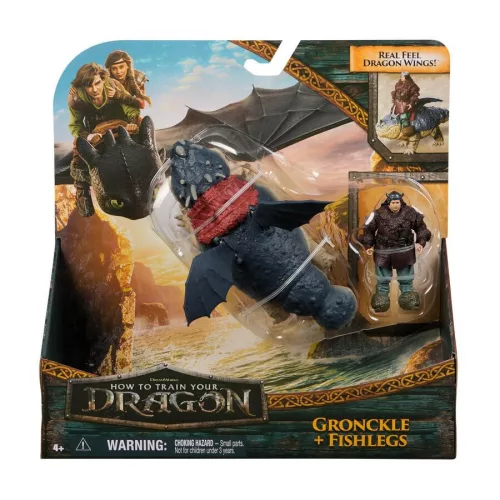 DreamWorks How to Train Your Dragon Viking Duo akciófigurák - 1db