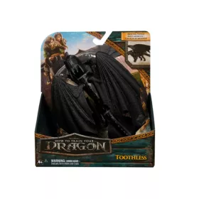 Így neveld a sárkányodat fekete sárkány figura 21cm
