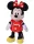Minnie egér piros ruhás plüssfigura 25 cm