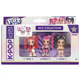 Palz 3D K-pop Idol Collection figura szett 3 db 6 cm
