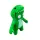 Gang Beasts zöld sárkány plüssfigura 30 cm