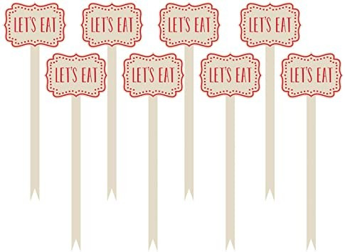 Let's Eat Red pálca 12 db-os