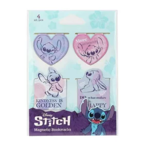 Stitch mágneses könyvjelző - 4 db