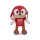 Knuckles Sonic plüss figura 24 cm puha játék