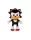 Shadow Sonic plüss figura 24 cm puha játék