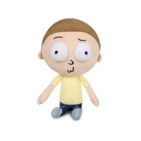 Morty plüssfigura  34 cm - meglepődve - Rick és Morty