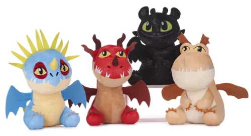 Így neveld a sárkányodat Kampó (Hookfang) plüss figura 34 cm
