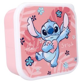 Stitch Bon Appétit 3 az 1-ben uzsonnásdoboz szett