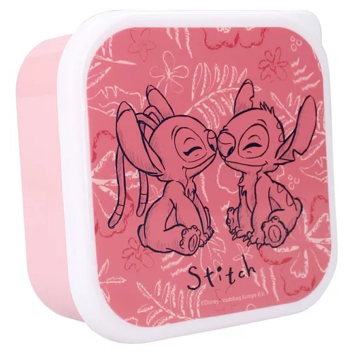 Stitch Bon Appétit 3 az 1-ben uzsonnásdoboz szett