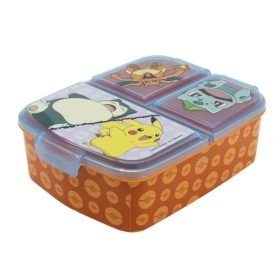 Pokémon több rekeszes uzsonnás doboz