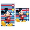 Disney Mickey Striped kéztörlő, arctörlő, törölköző szett