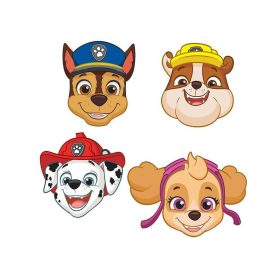 Mancs őrjárat maszk 8 db - papír