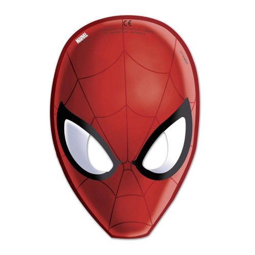 Pókember 6 db - os papírmaszk szett - Spiderman maszk