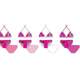   Disney Minnie egér kétrészes fürdőruha kislányoknak - pink - 110