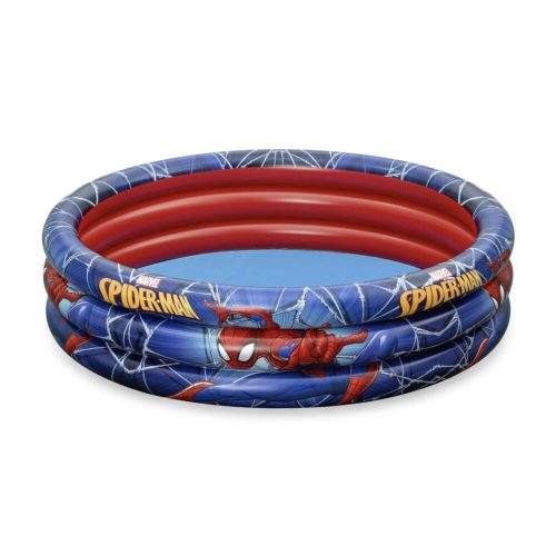 Pókember medence - 122 cm átmérőjű - közepes méret a pancsoláshoz