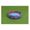 Pókember medence - 122 cm átmérőjű - közepes méret a pancsoláshoz